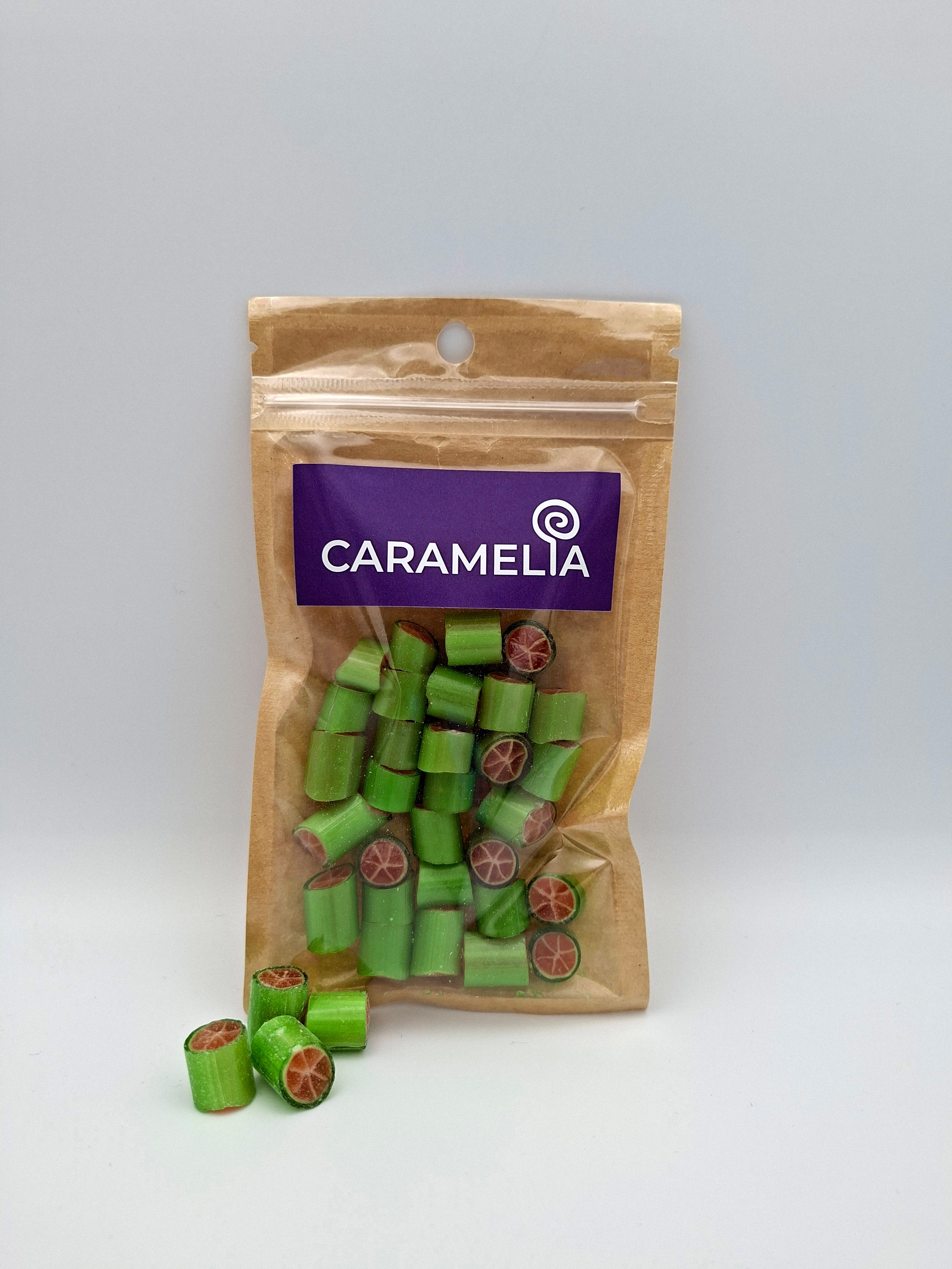 CARAMELO MANDARINA. BOLSA 50 grs.