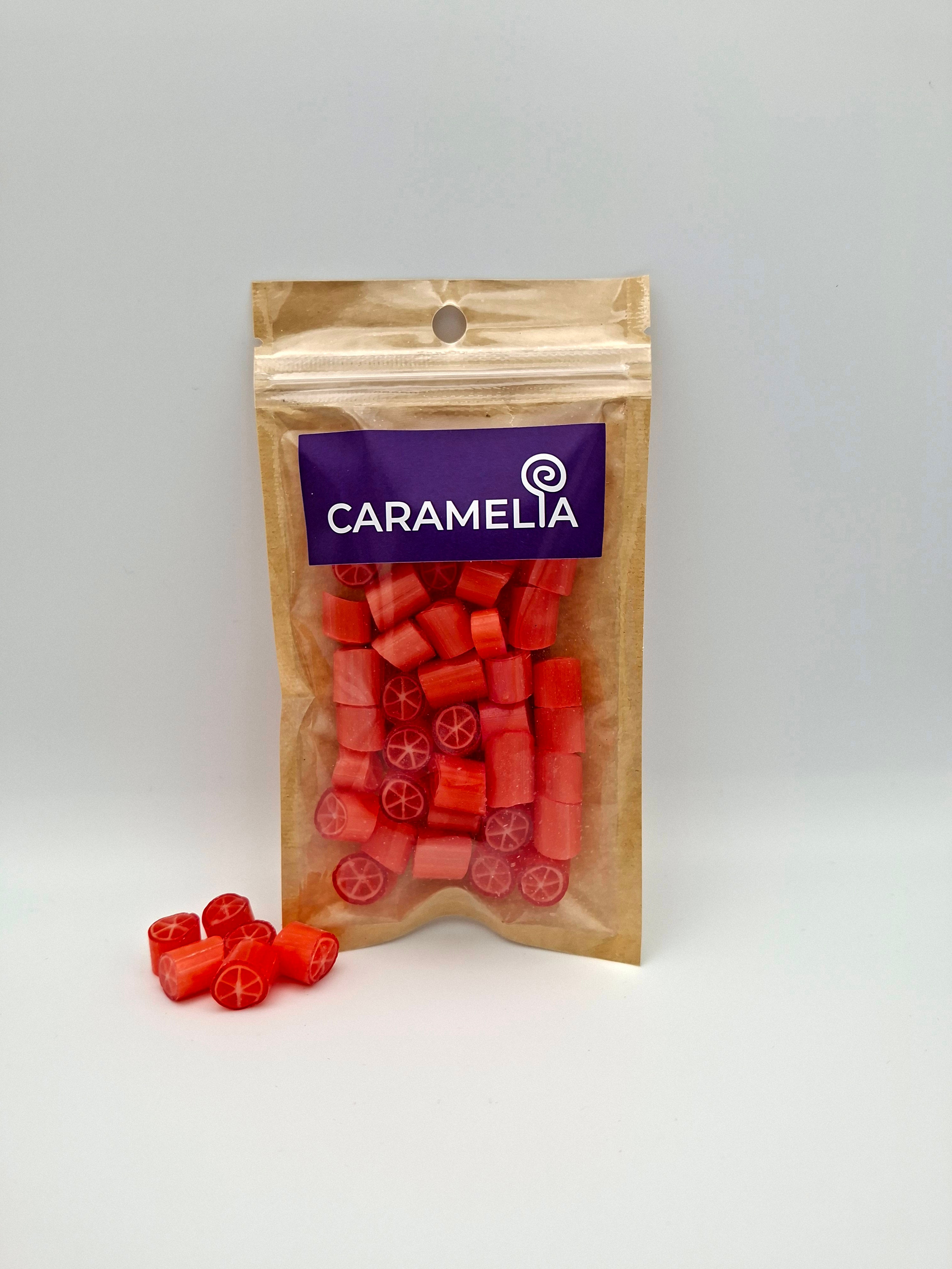 CARAMELO NARANJA. BOLSA 50 grs.