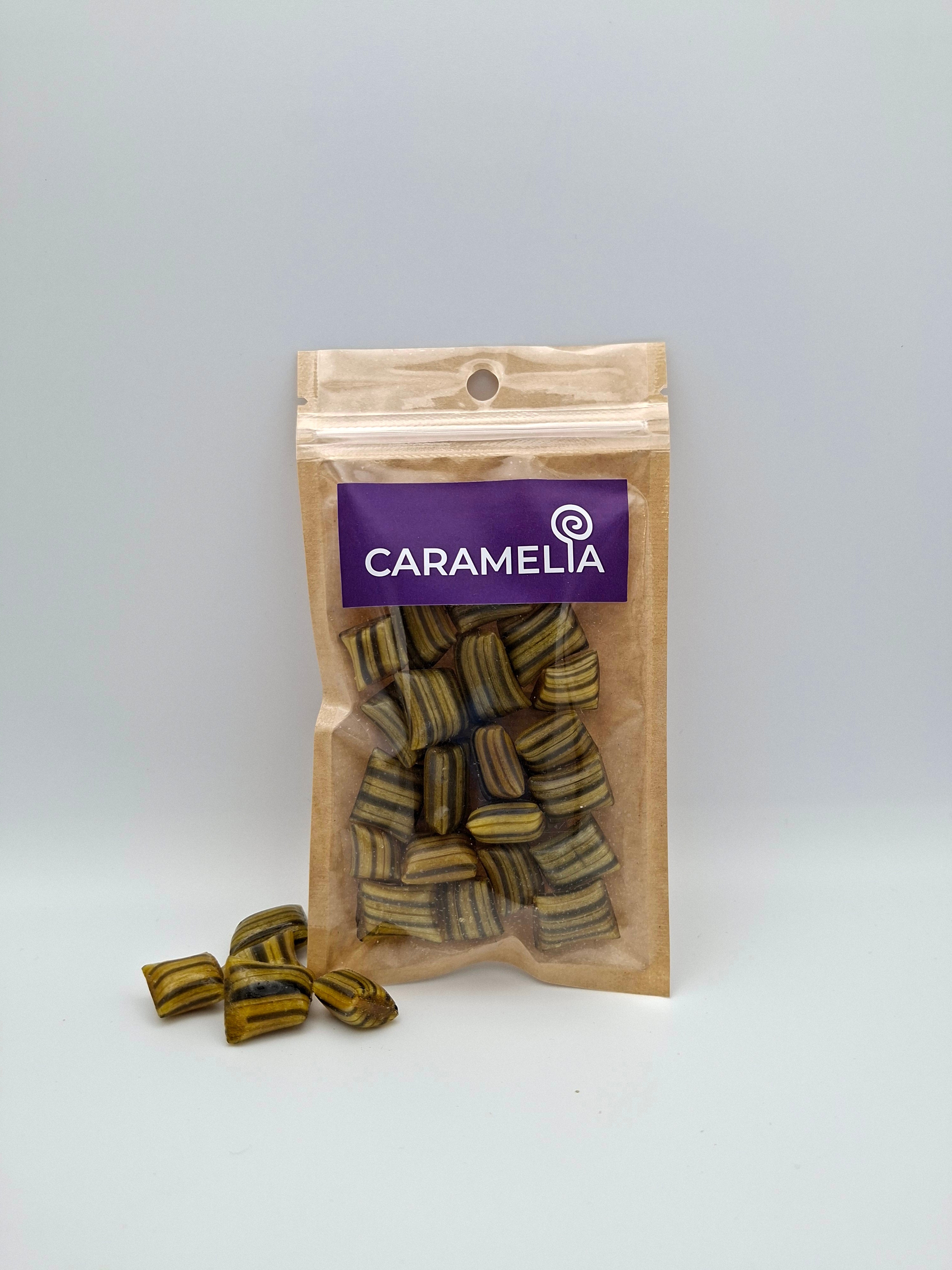 CARAMELO MIEL Y LIMÓN. BOLSA 50 grs.